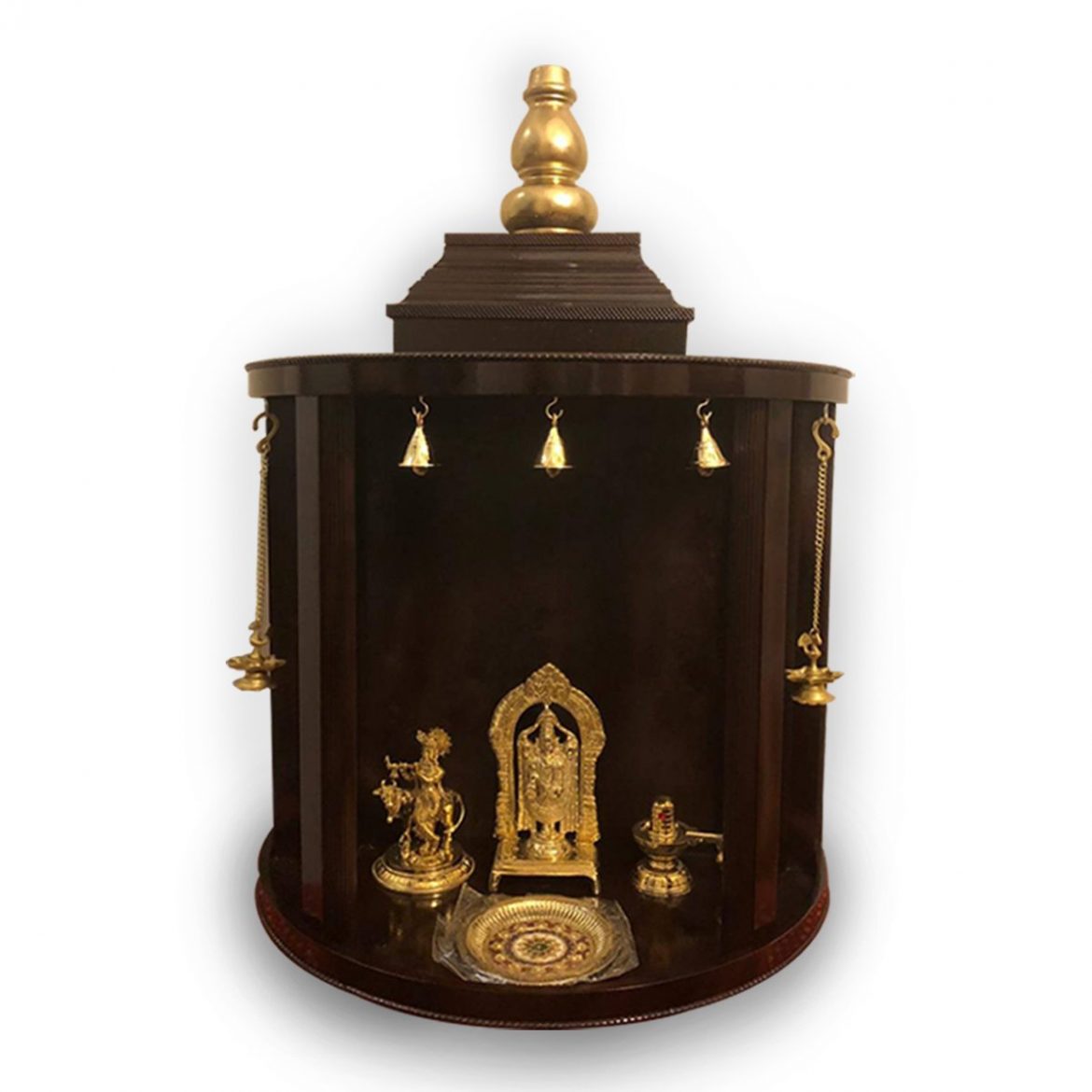 Wall Hanging Pooja Mandirs Wall Hanging Wooden Temple for Home