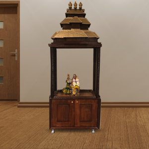 Temple Lord Ayyappan Sannidhi wooden mandir for home